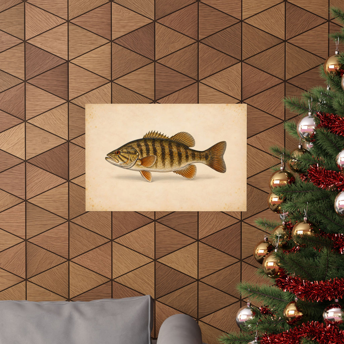 Field Study Smallmouth Bass poster wall art, view 6