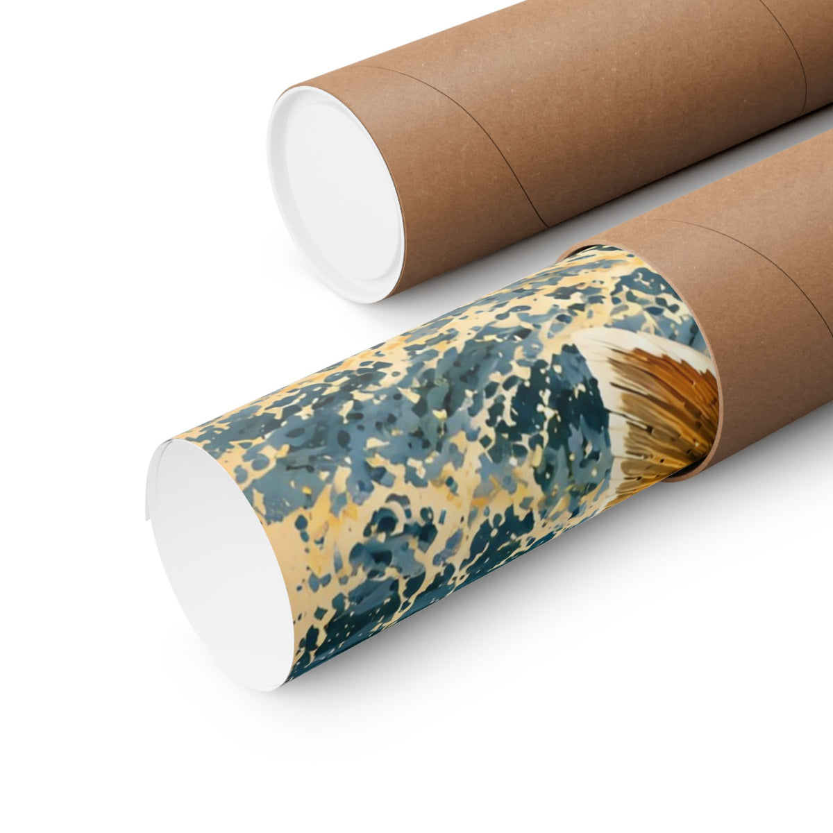 Northern Lake Lodge Bull Trout poster shipped rolled in a protective tube