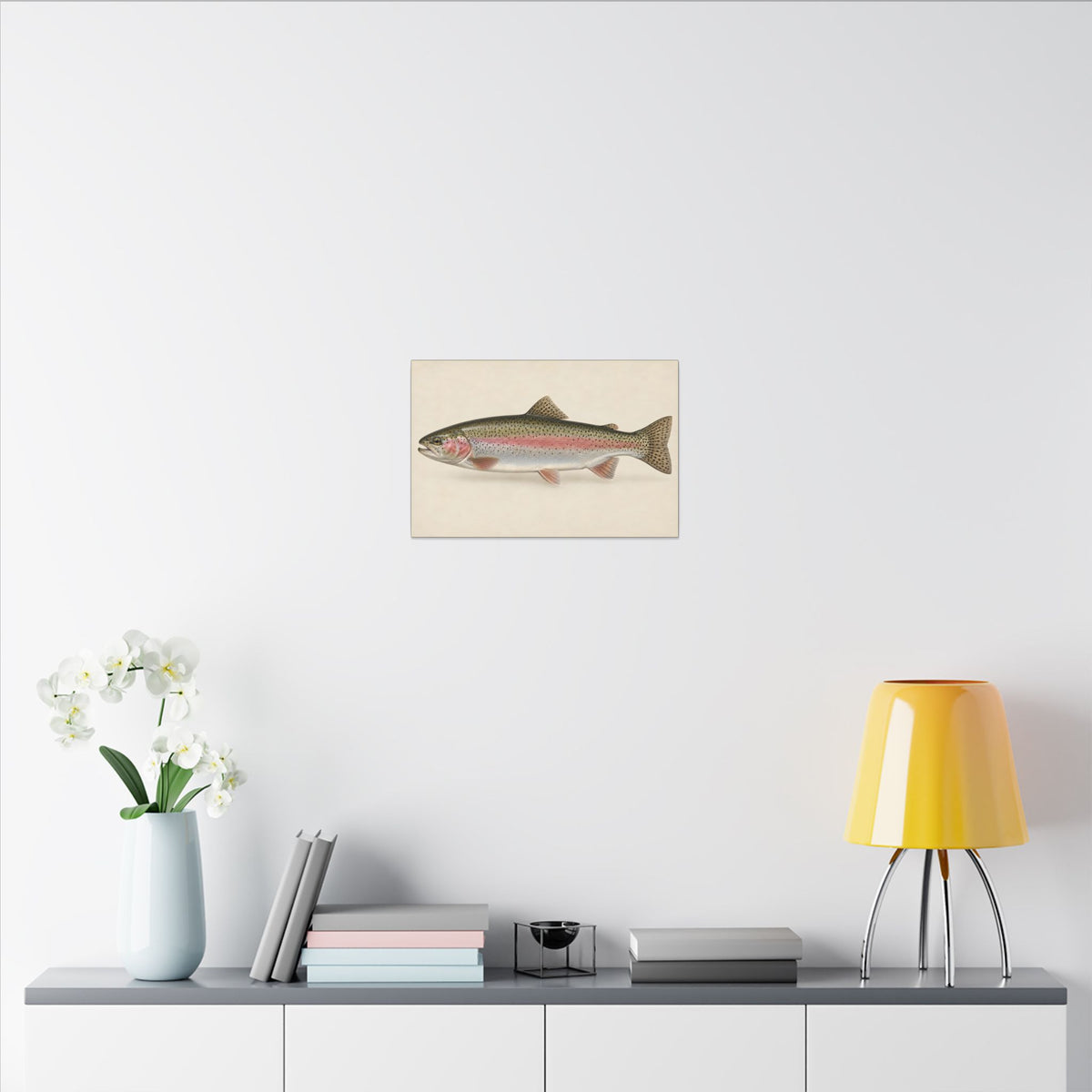Rainbow Trout Field Study canvas wall art – photo 6