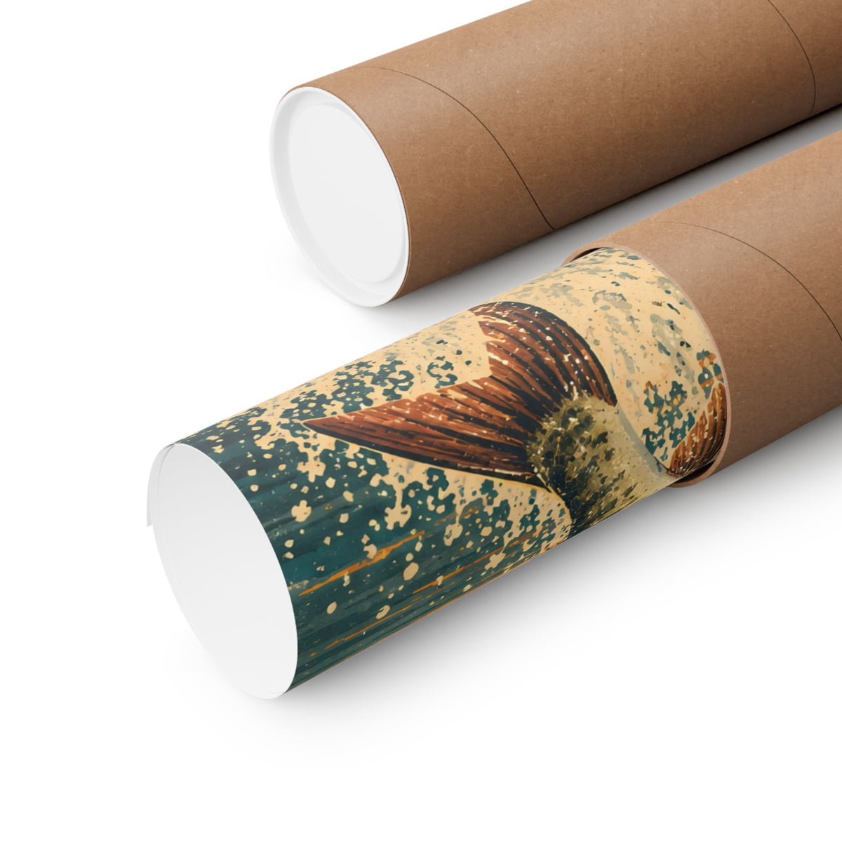 Muskie Sunset Leap Vintage poster shipped rolled in a protective tube