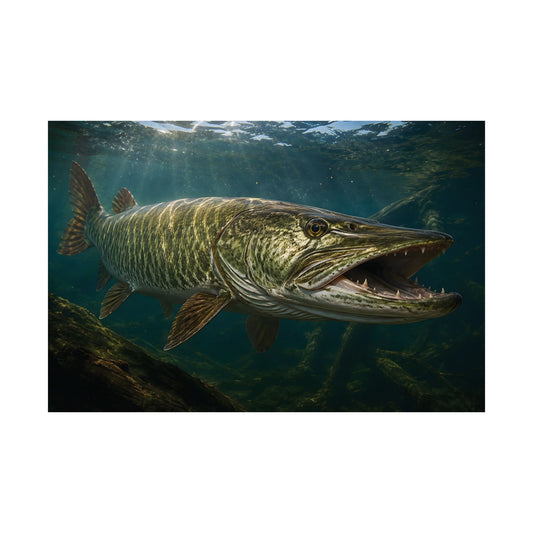The River King Muskie poster wall art, view 2