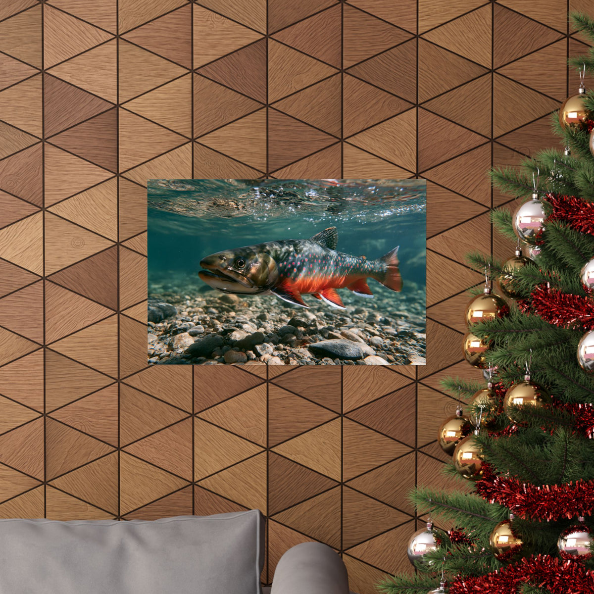 Clear Gravel Run Dolly Varden poster wall art, view 6