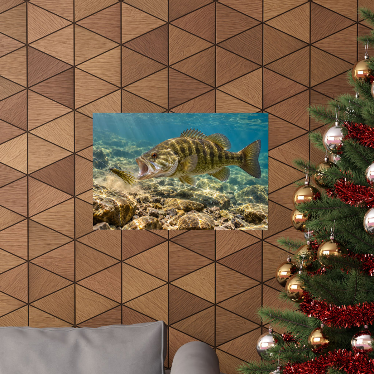 Tube Bait Ambush Smallmouth Poster, view 6