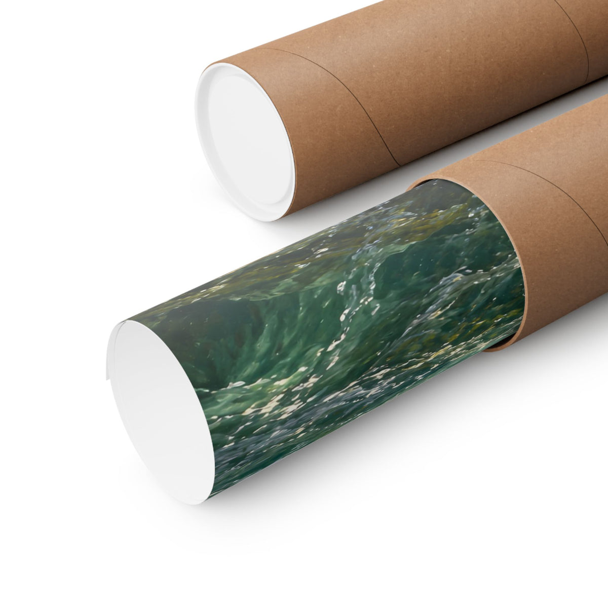 Beneath the Waterfall Pink Salmon poster wall art, view 5