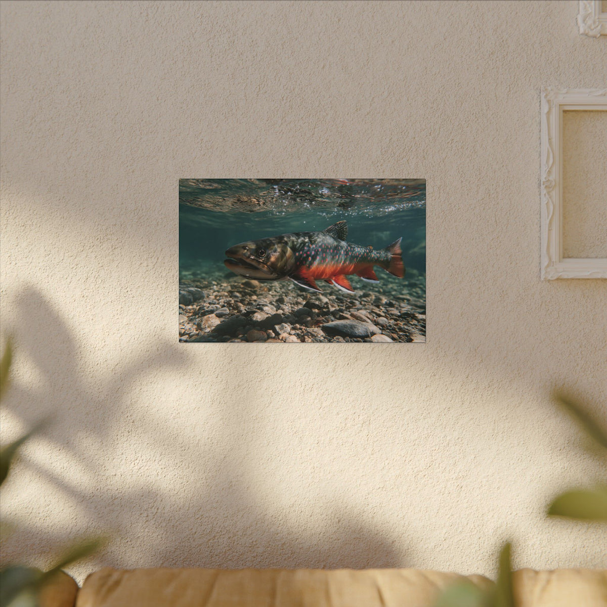 Clear Gravel Run Dolly Varden canvas wall art, view 5