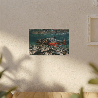 Clear Gravel Run Dolly Varden canvas wall art, view 5