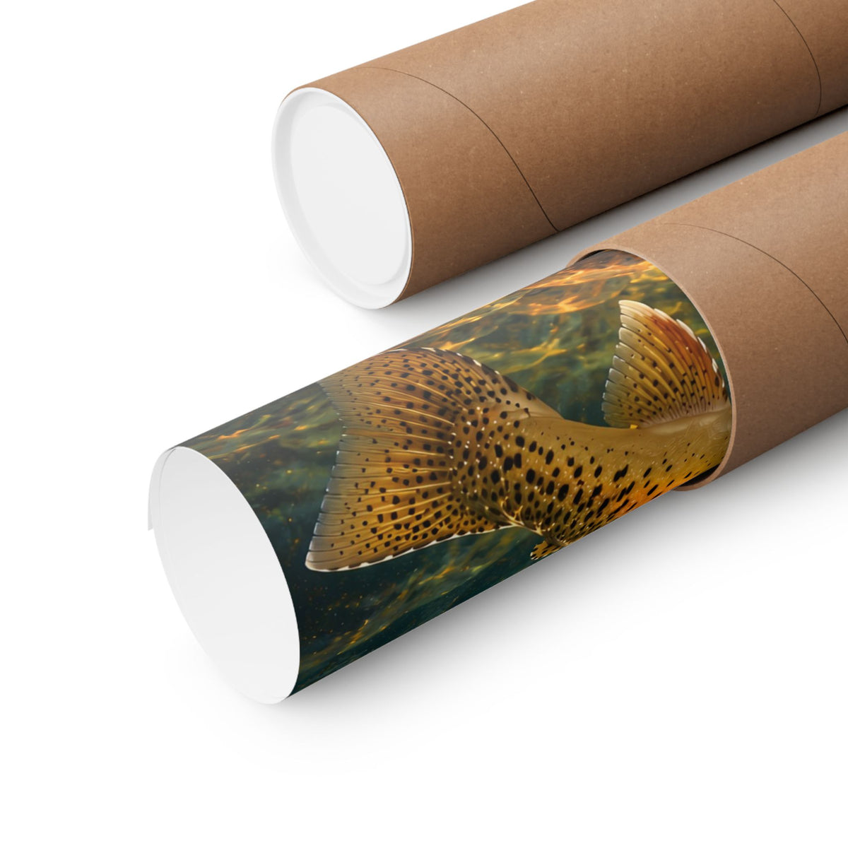 Red Throat at Dusk Cutthroat Trout poster shipped rolled in a protective tube