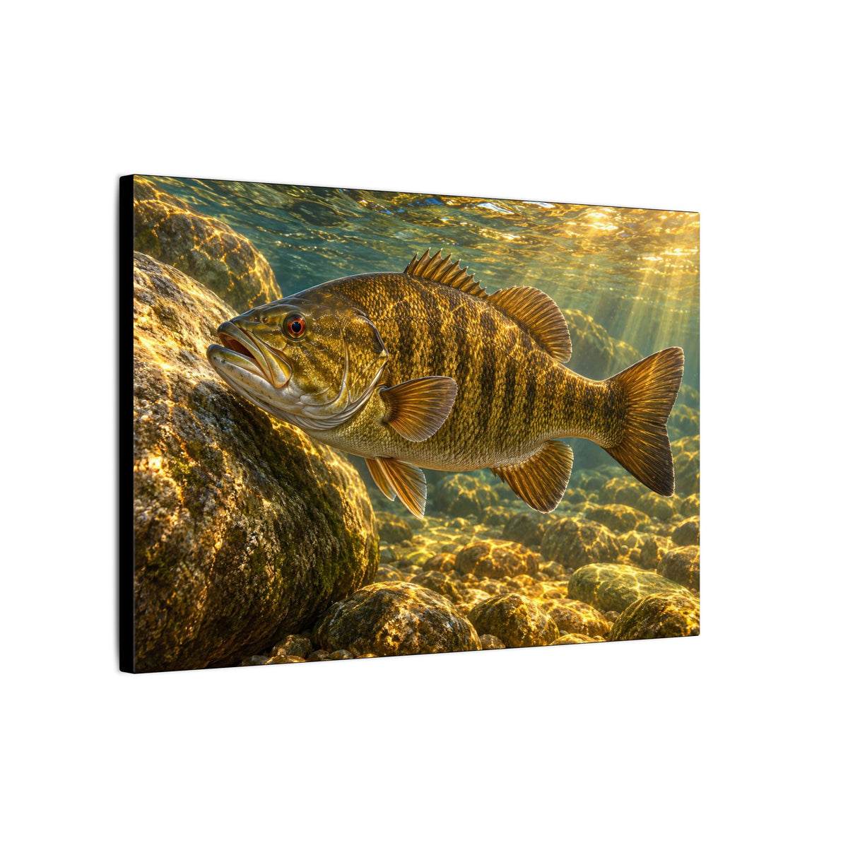 Golden Boulder Smallmouth canvas side angle