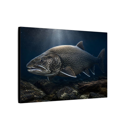 The Ancient One Lake Trout canvas wall art, view 4