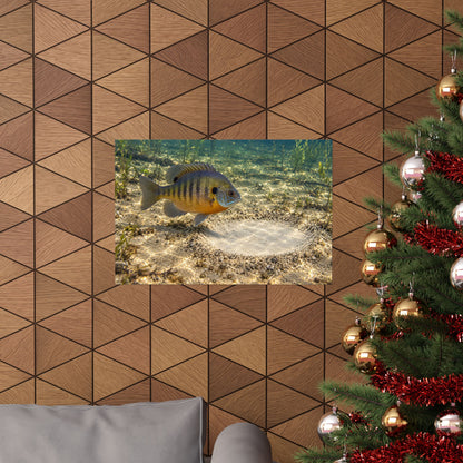 Guarding the Nest Bluegill poster wall art, view 6