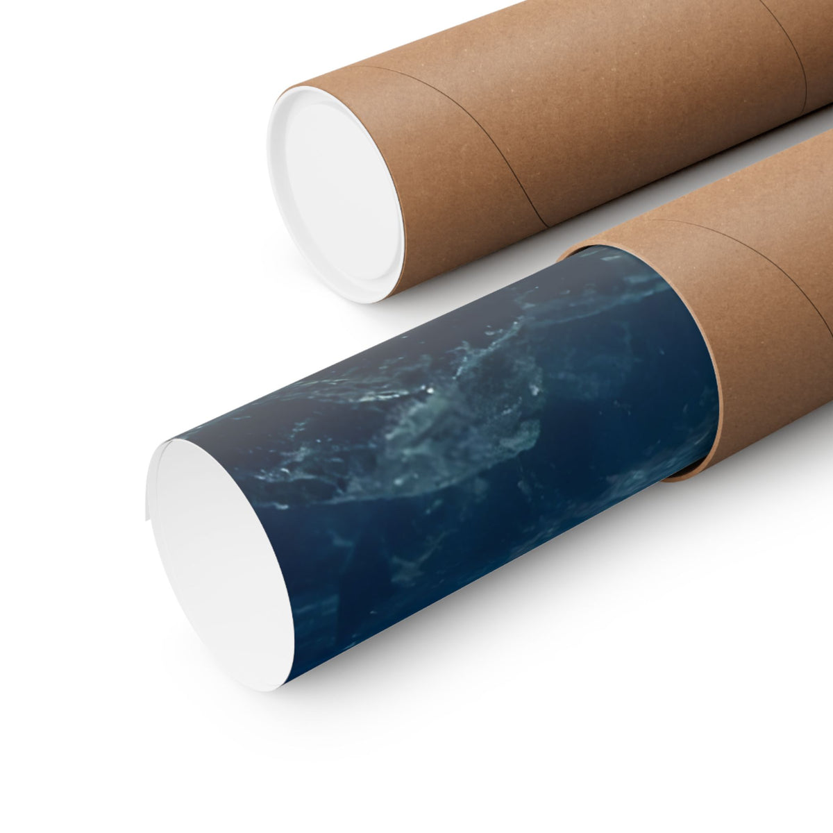 Blue-Green Current Seam Largemouth Bass poster shipped rolled in a protective tube