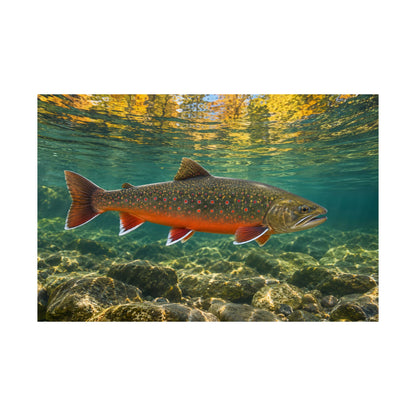 Autumn Reflections Dolly Varden poster wall art, view 4
