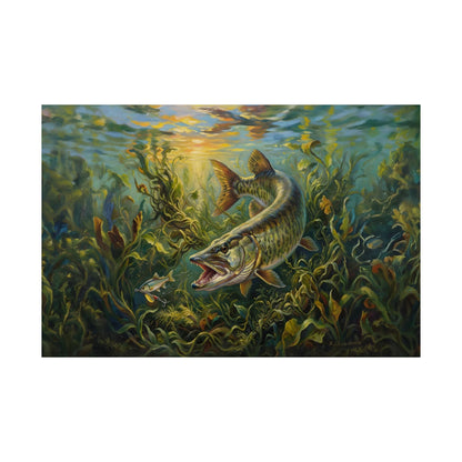 Weed Line Muskellunge poster wall art, view 2