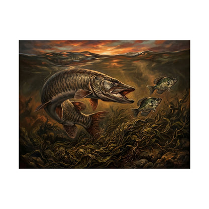 Muskie & Panfish Muskie poster wall art, view 2
