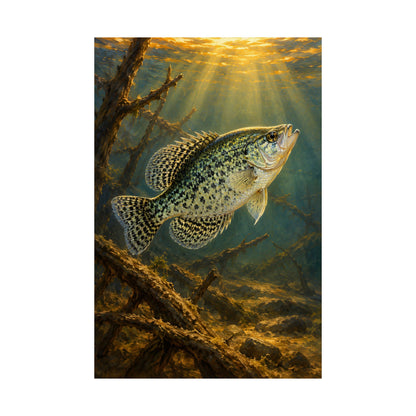 Evening Brush Crappie poster wall art, view 4