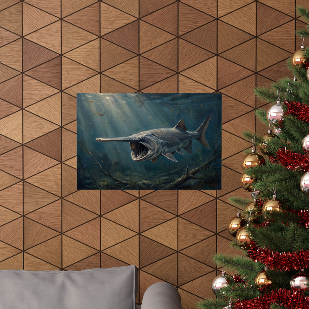 Paddlefish Filter Feed poster wall art, view 6