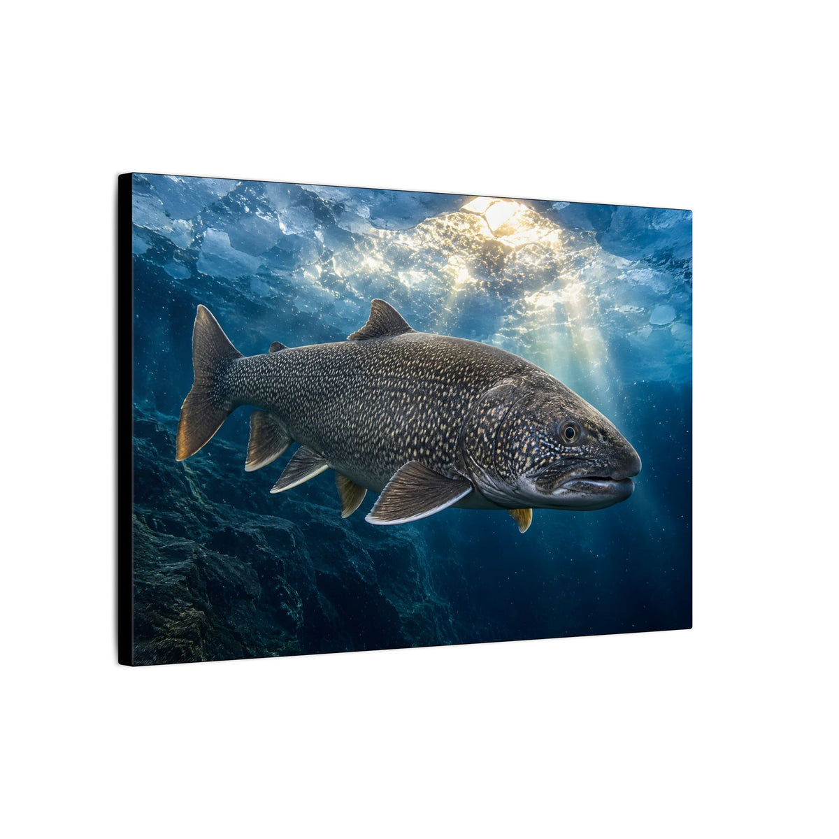 Cathedral of Ice Lake Trout canvas wall art, view 4