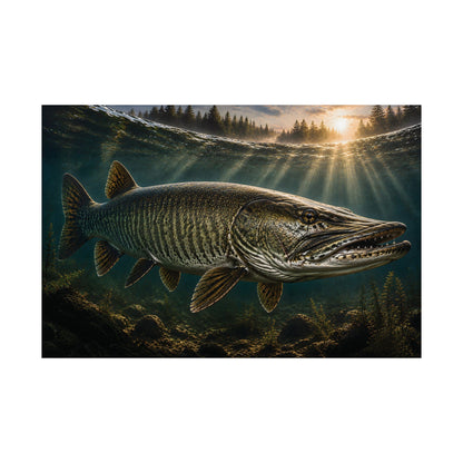The Ghost Muskie poster wall art