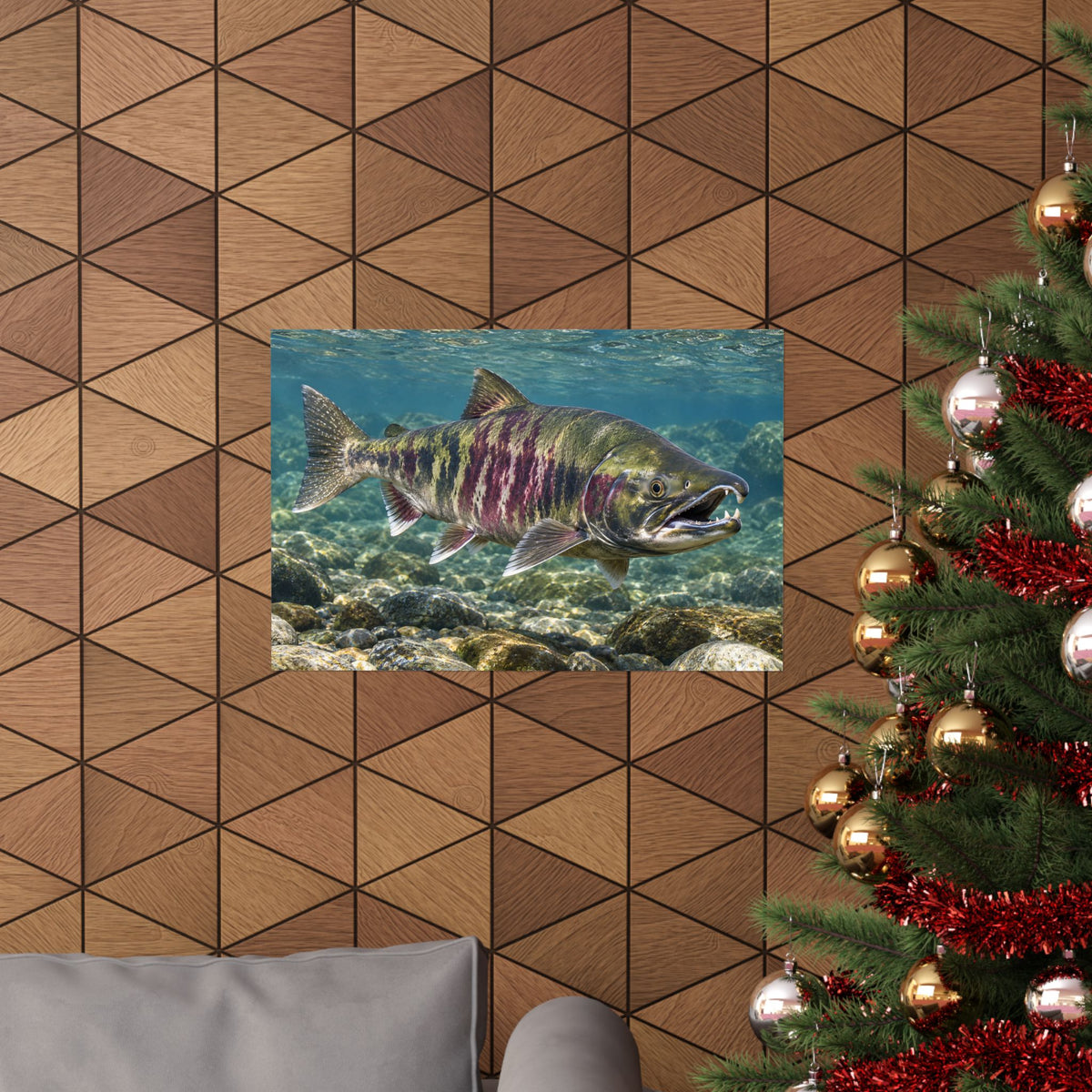 Teeth of the Run Chum Salmon poster wall art, view 6