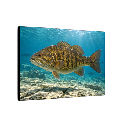 Great Lakes Giant Smallmouth Canvas wall art, view 4