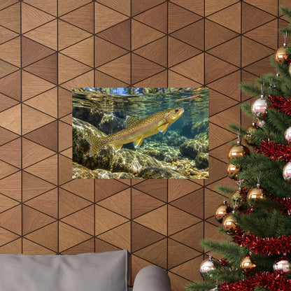 Ponderosa Pool Gila Trout poster wall art, view 6