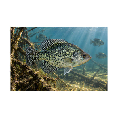 Brush Pile Crappie poster wall art, view 4