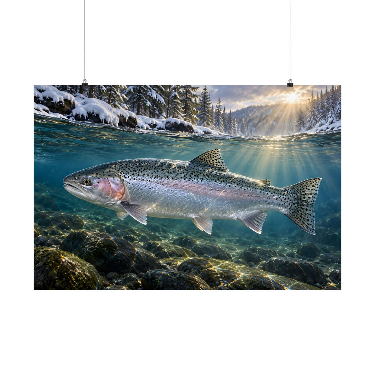 Steelhead Winter Run poster wall art – photo 3