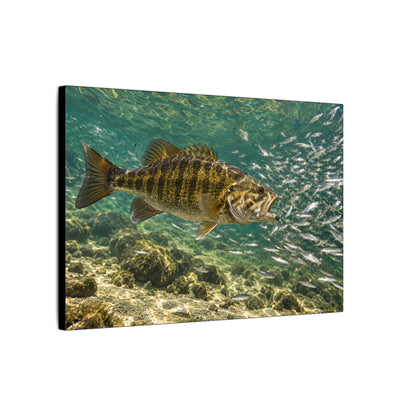 Shiner School Smallmouth Canvas wall art, view 4