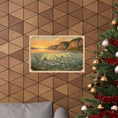 Paddlefish Below the Bluffs poster wall art, view 6