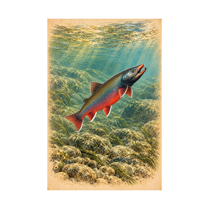 Vintage Soft Waters Dolly Varden poster wall art, view 4