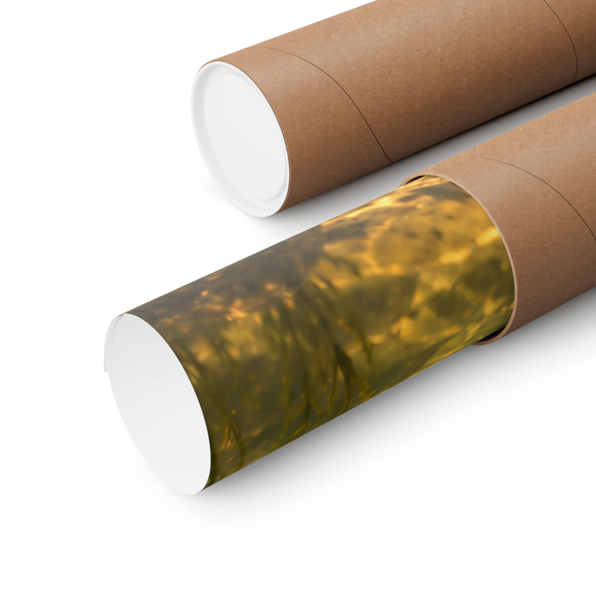 Crawler Harness Strike Walleye poster shipped rolled in a protective tube