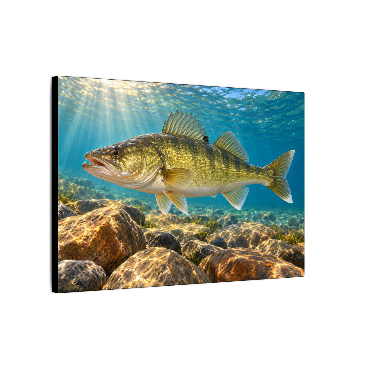 Golden Rock Reef Walleye canvas side angle