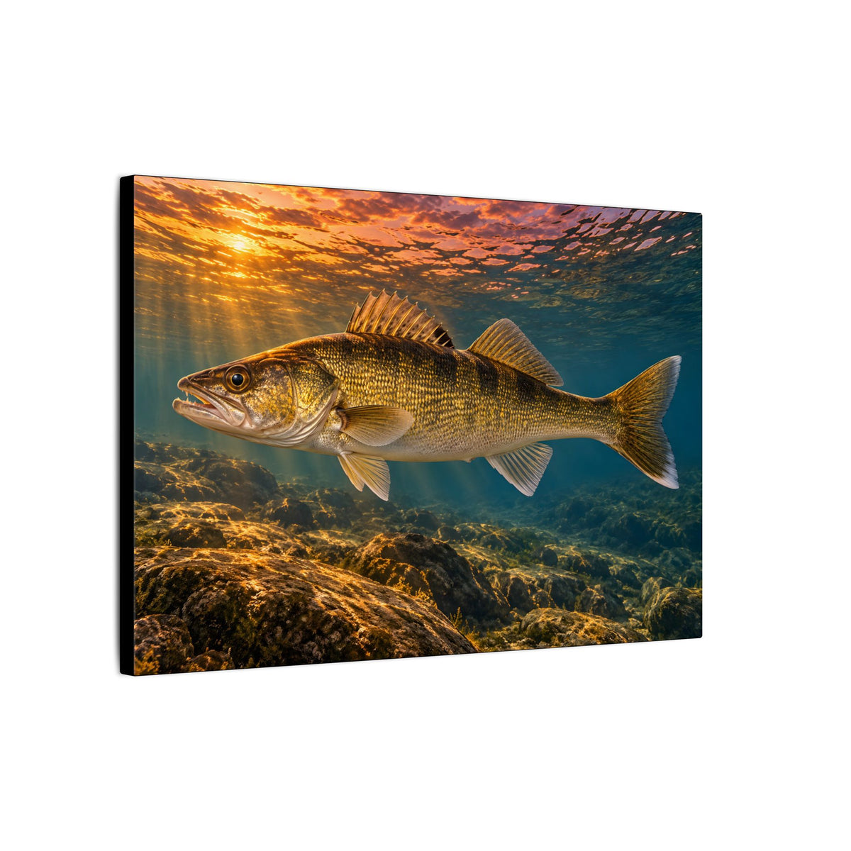Last Light Walleye canvas side angle