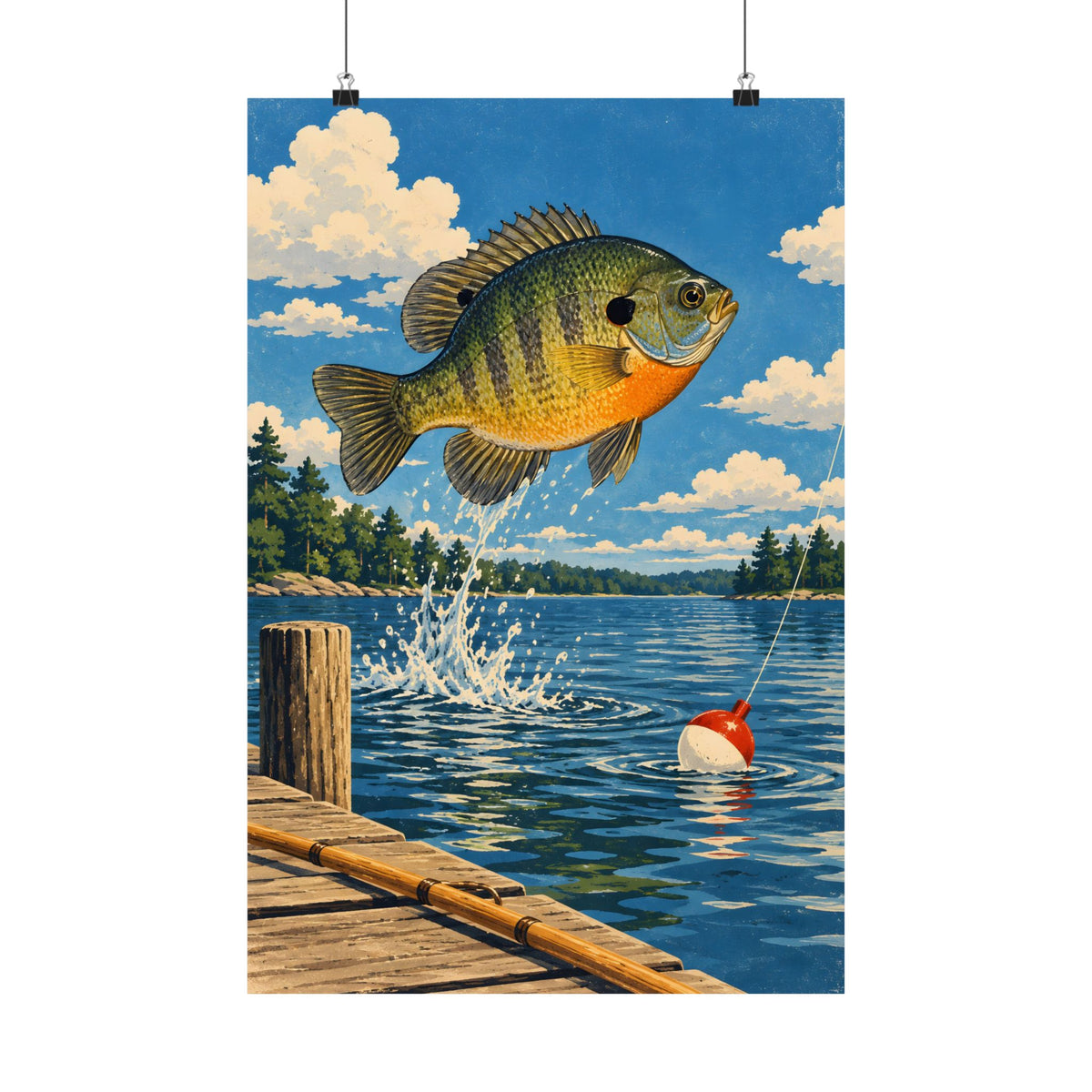 First Fish Bluegill poster wall art, view 3