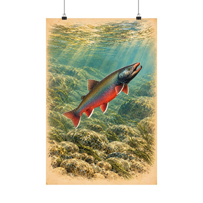 Vintage Soft Waters Dolly Varden poster wall art, view 3