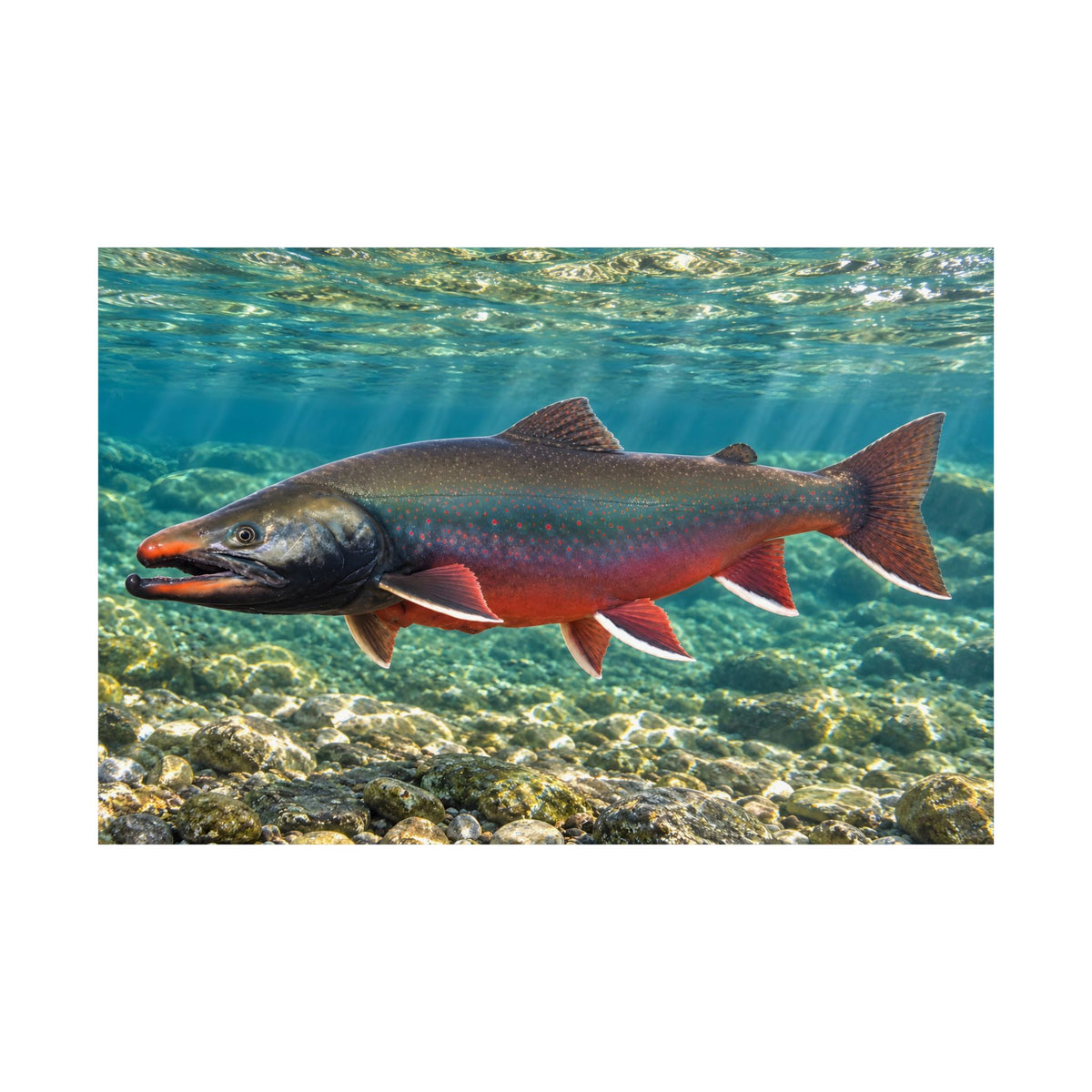 Sunlit Waters Dolly Varden poster wall art, view 4