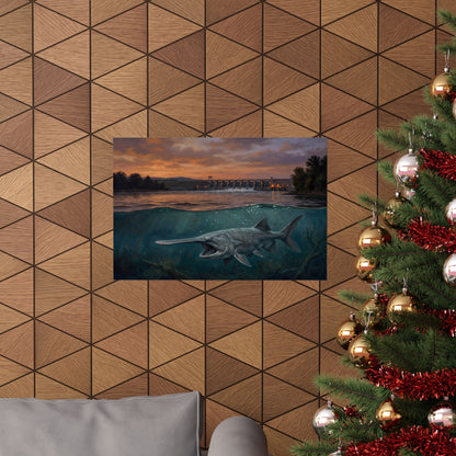 Paddlefish Spillway poster wall art, view 6