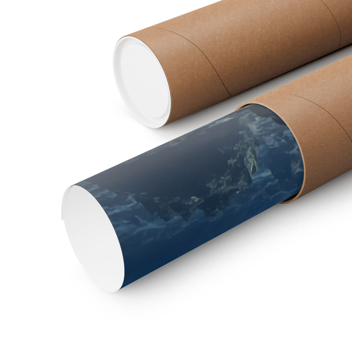 Lavender Twilight Ridge Largemouth Bass poster shipped rolled in a protective tube