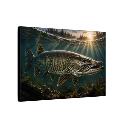 The Ghost Muskie canvas side angle