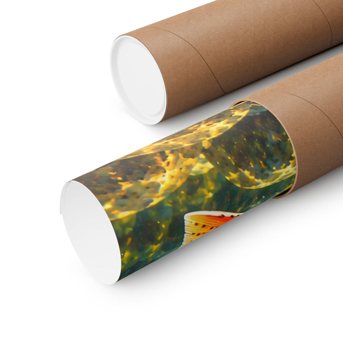 Beneath Alpine Peaks Golden Trout poster wall art, view 5