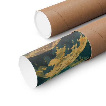 Beneath Autumn Mountains Dolly Varden poster wall art, view 5