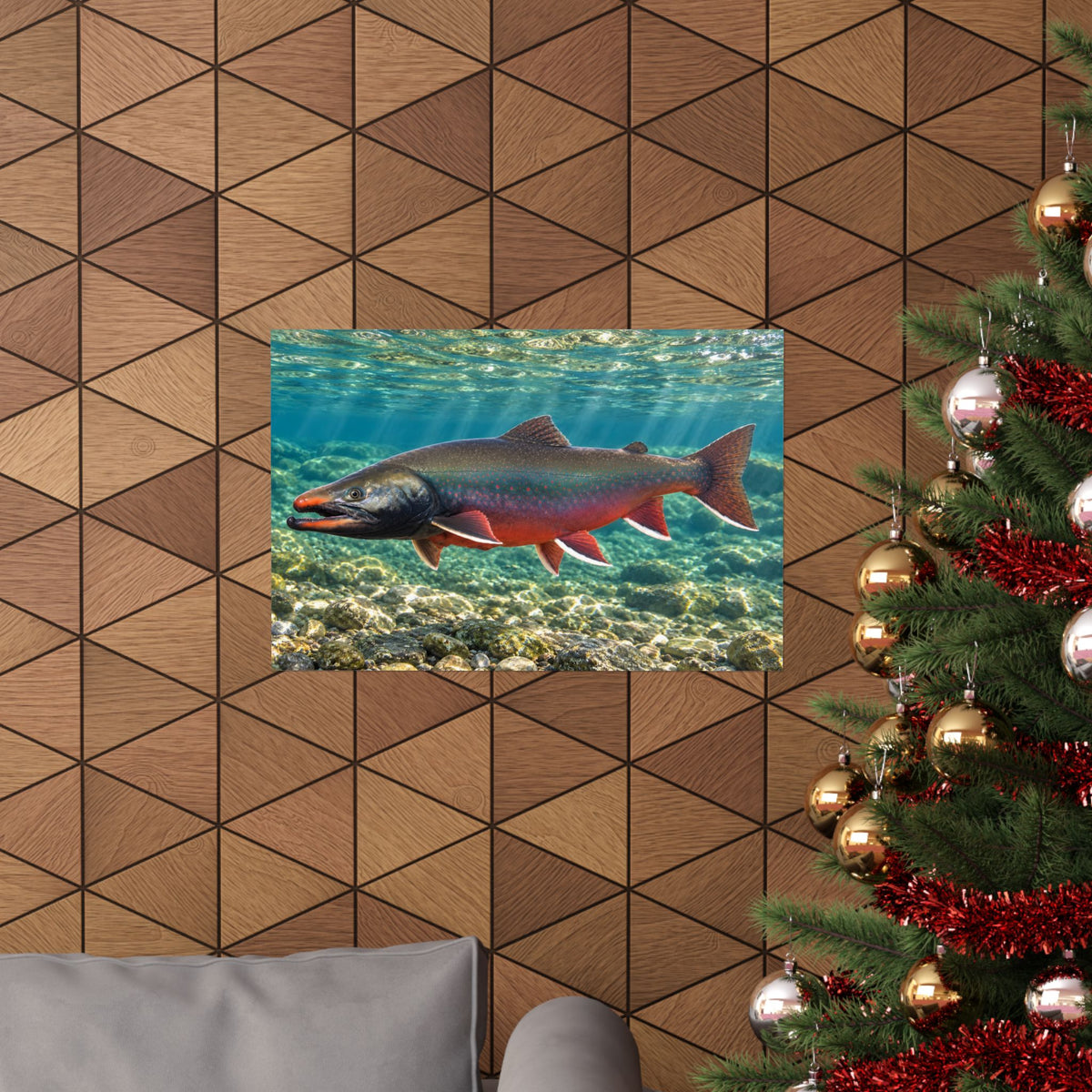 Sunlit Waters Dolly Varden poster wall art, view 6
