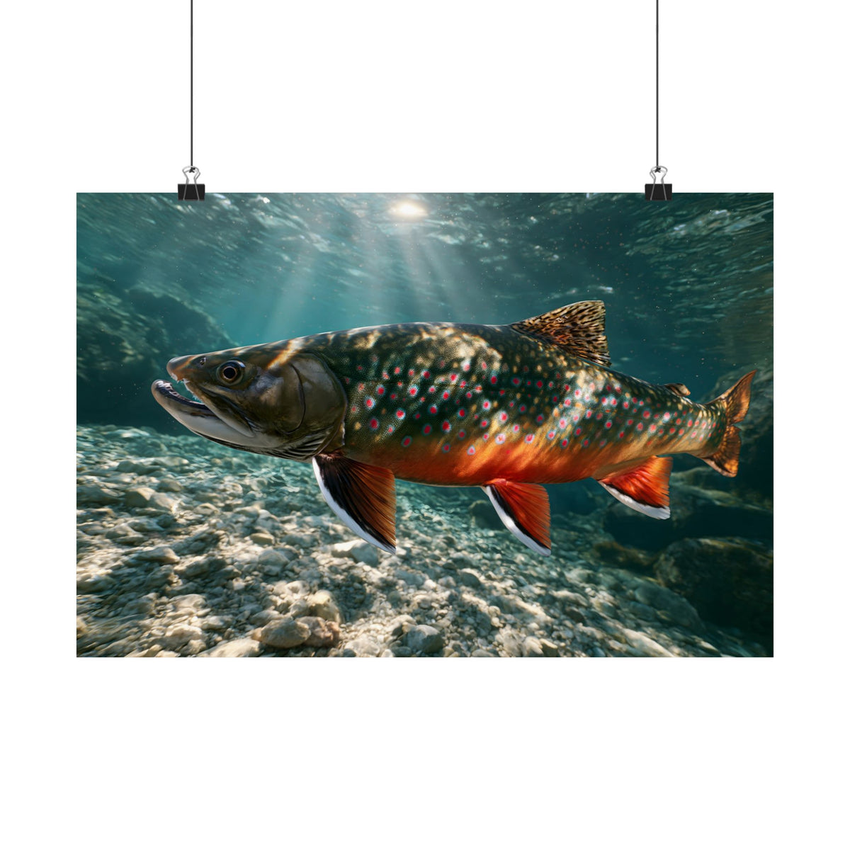 Sunbeam Gravel Dolly Varden poster wall art, view 2