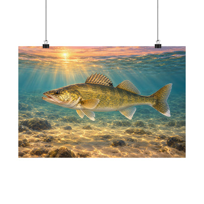 The Shallows Walleye poster wall art, view 2