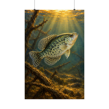 Evening Brush Crappie poster wall art, view 2