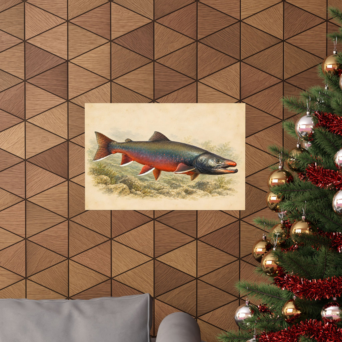 Field Study Dolly Varden poster wall art, view 6