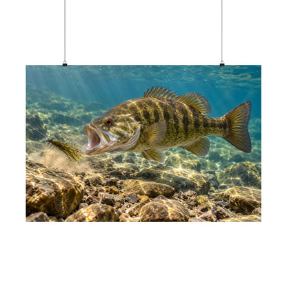 Tube Bait Ambush Smallmouth Poster, view 3