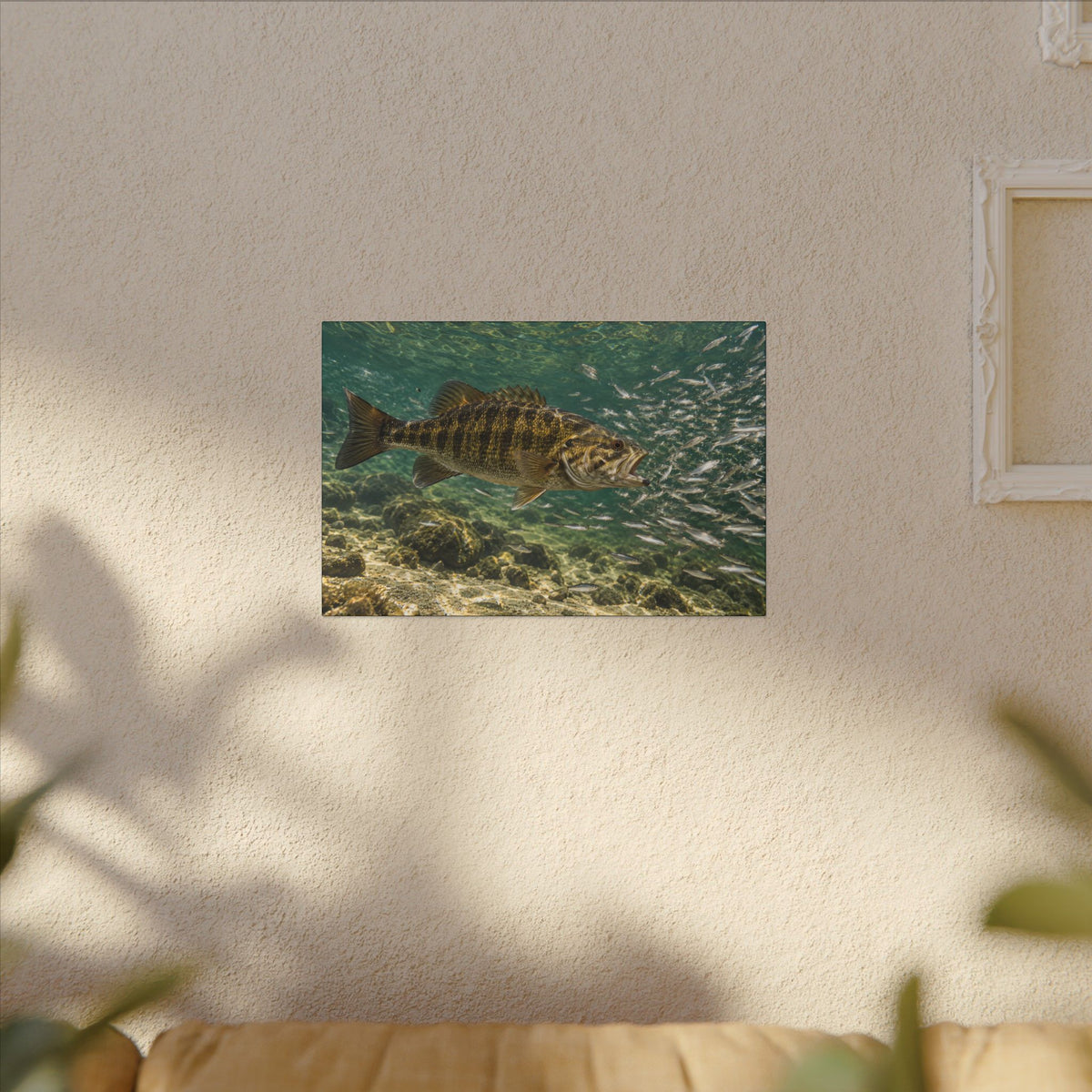 Shiner School Smallmouth Canvas wall art, view 5