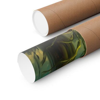 Under the Dock Northern Pike poster shipped rolled in a protective tube