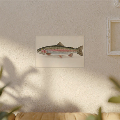 Rainbow Trout Field Study canvas wall art – photo 5